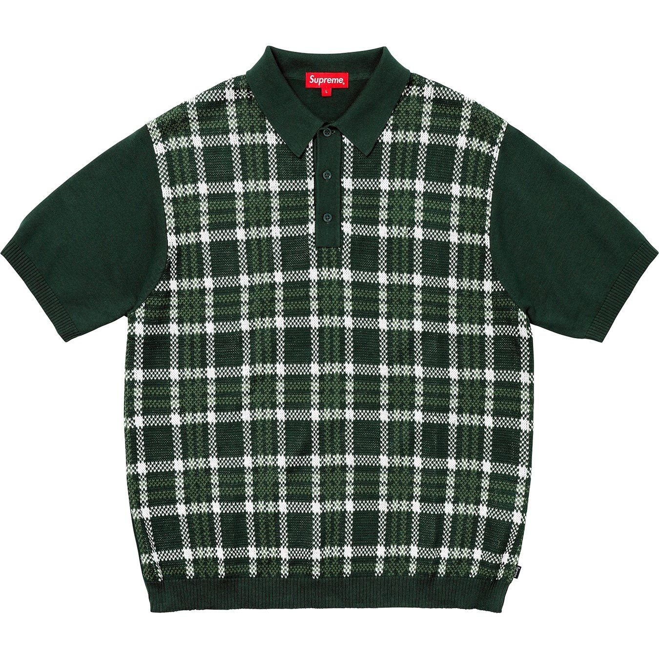 Plaid Knit Polo view 6